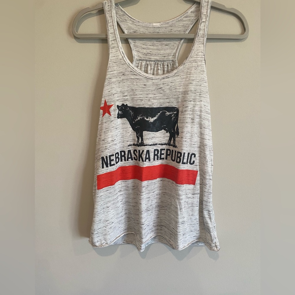 Nebraska tank top
